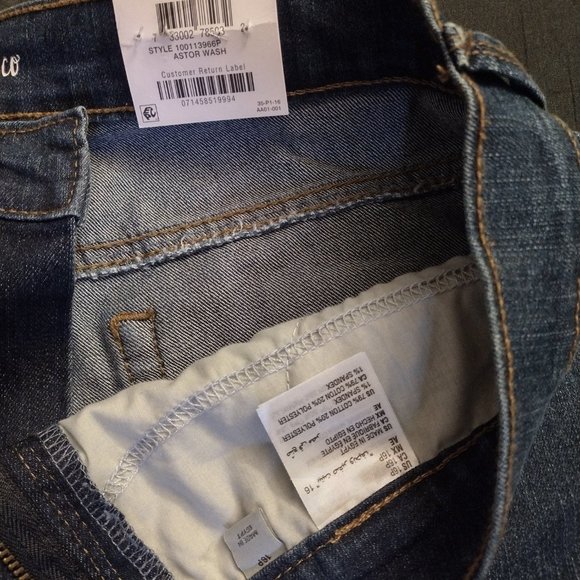 NWT Style & Co Straight Leg Jeans Size 16 - Picture 4 of 5